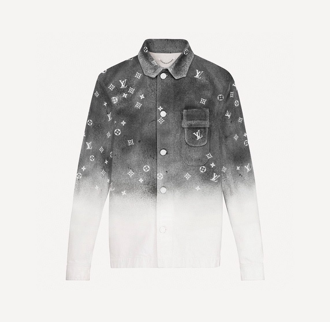 Louis Vuitton Starry Gradient Denim Jacket #nigo6434