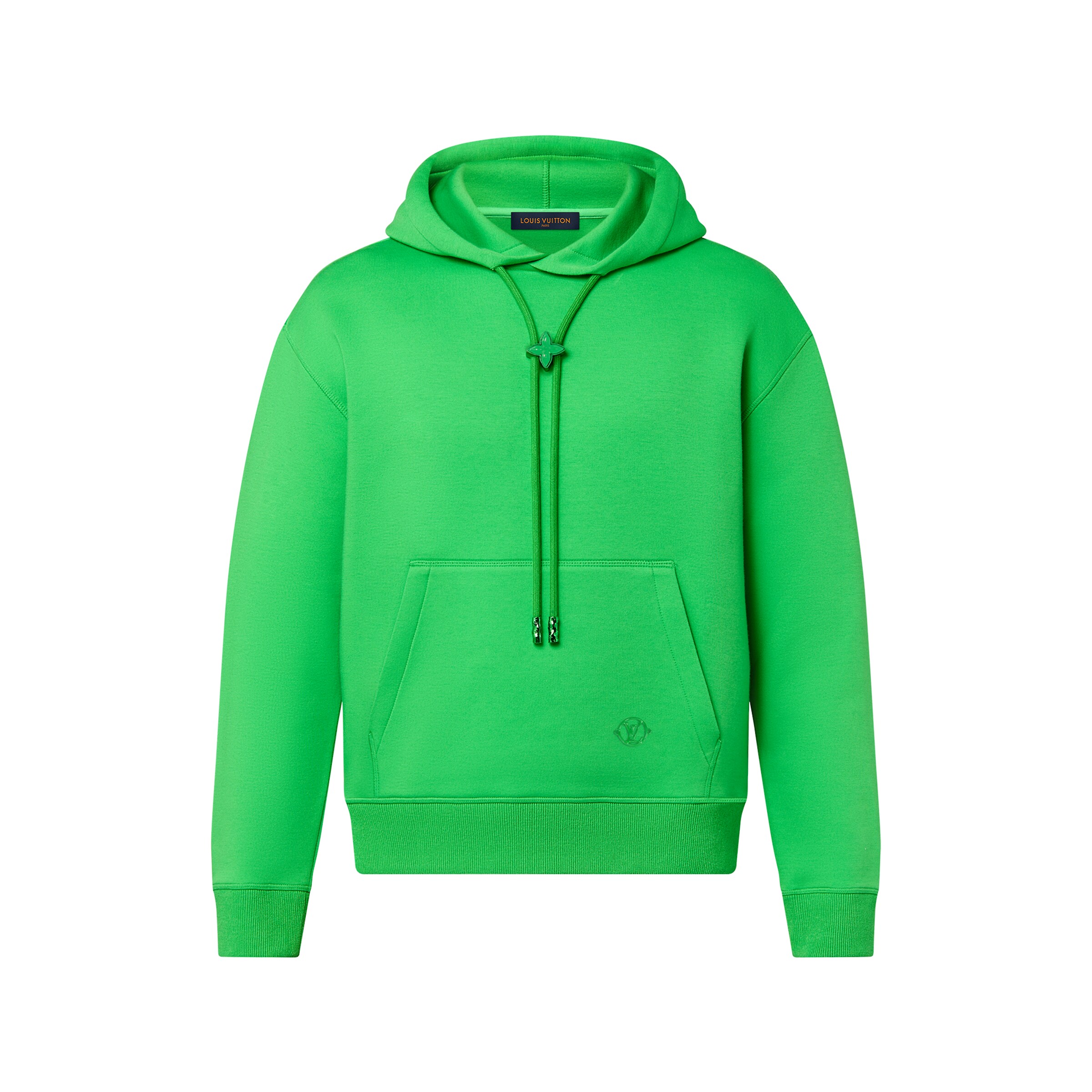 Louis Vuitton NIGO Green Hooded Sweatshirt Pullover #nigo95163