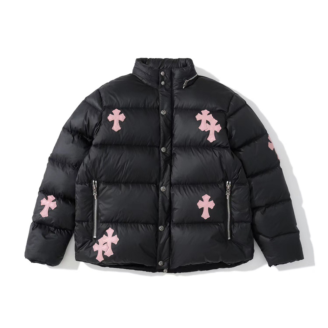Chrome Hearts Embroidered Logo Puffer Down Jacket #nigo59114