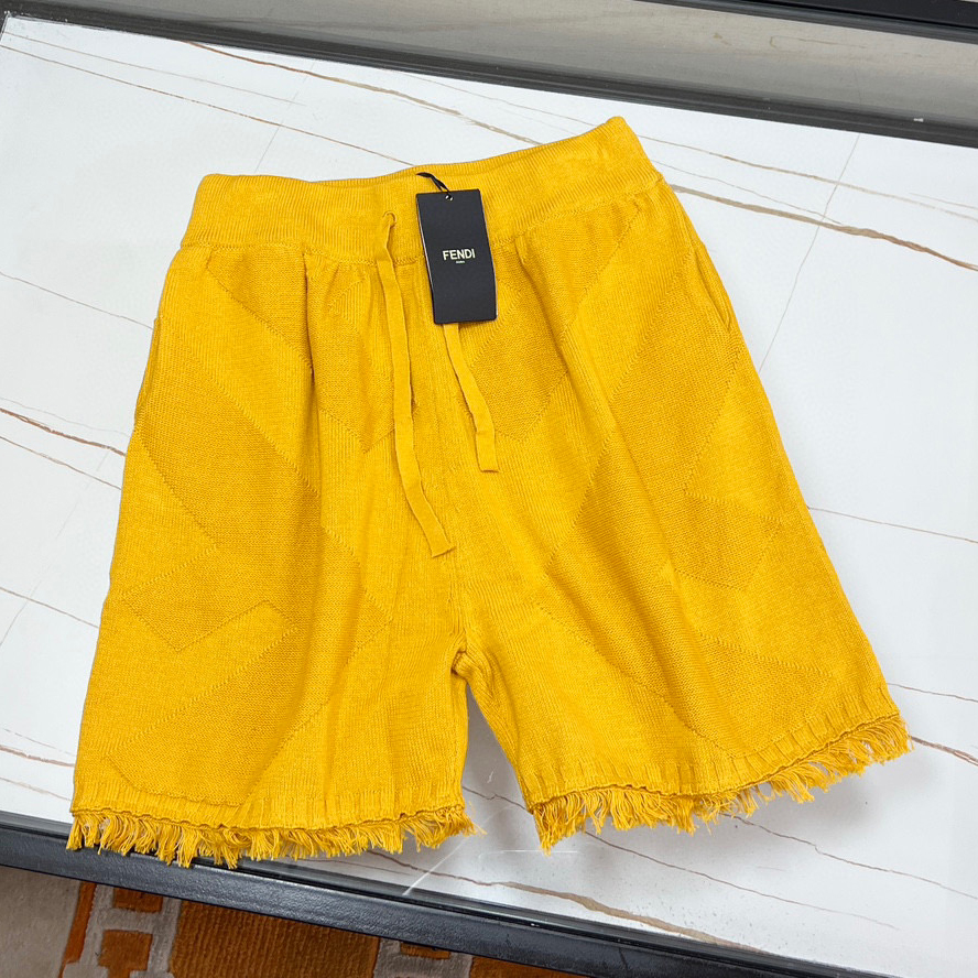 Fendi NIGO Men's Jacquard Lace Up Shorts #nigo94441