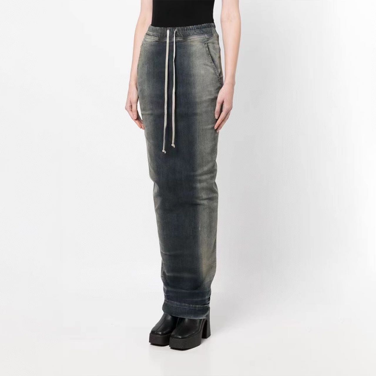 RO NIGO Casual Long Denim Half Skirt Ngvp #nigo5994
