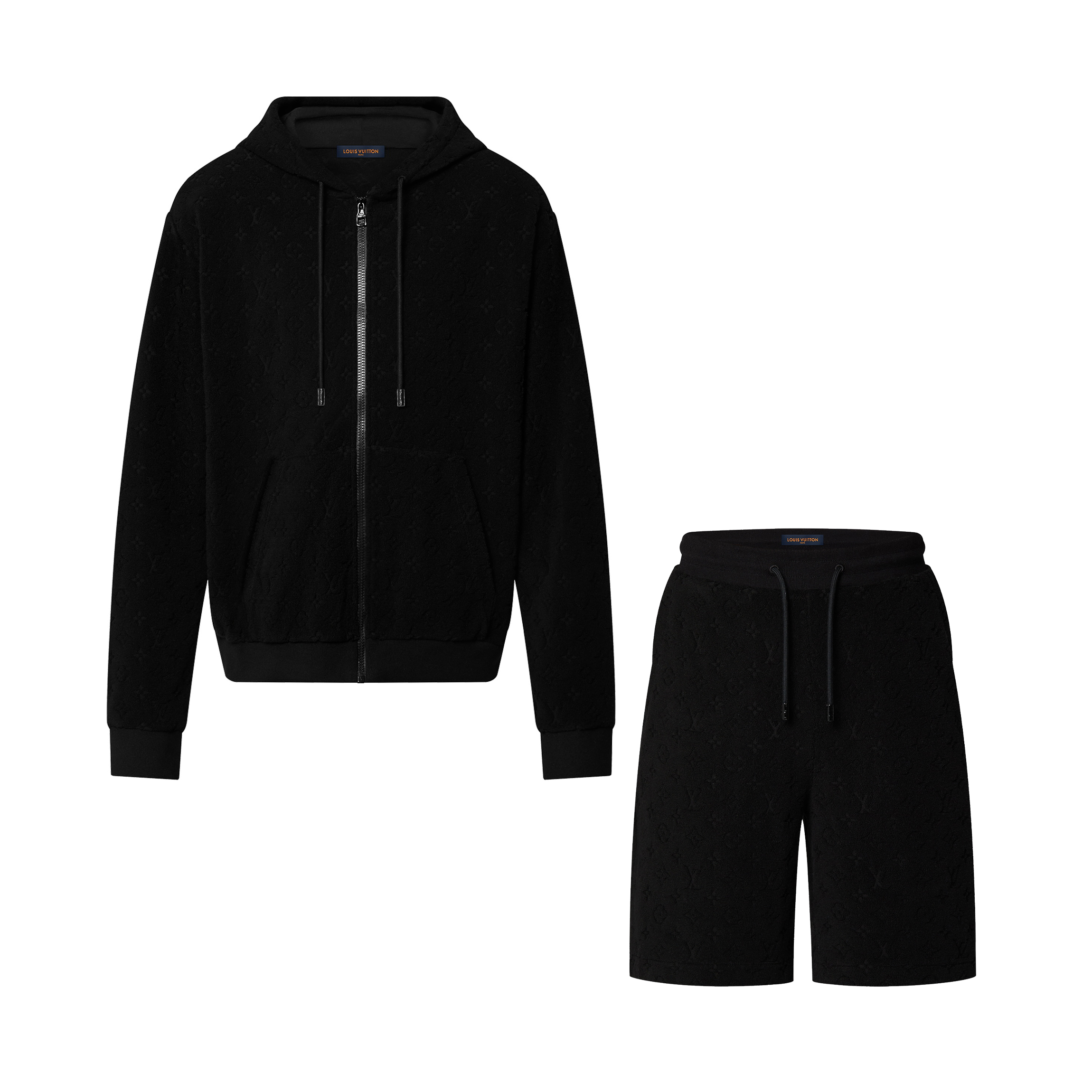 Louis Vuitton NIGO Zipper Sports Jacket Shorts Set Suit #nigo94696
