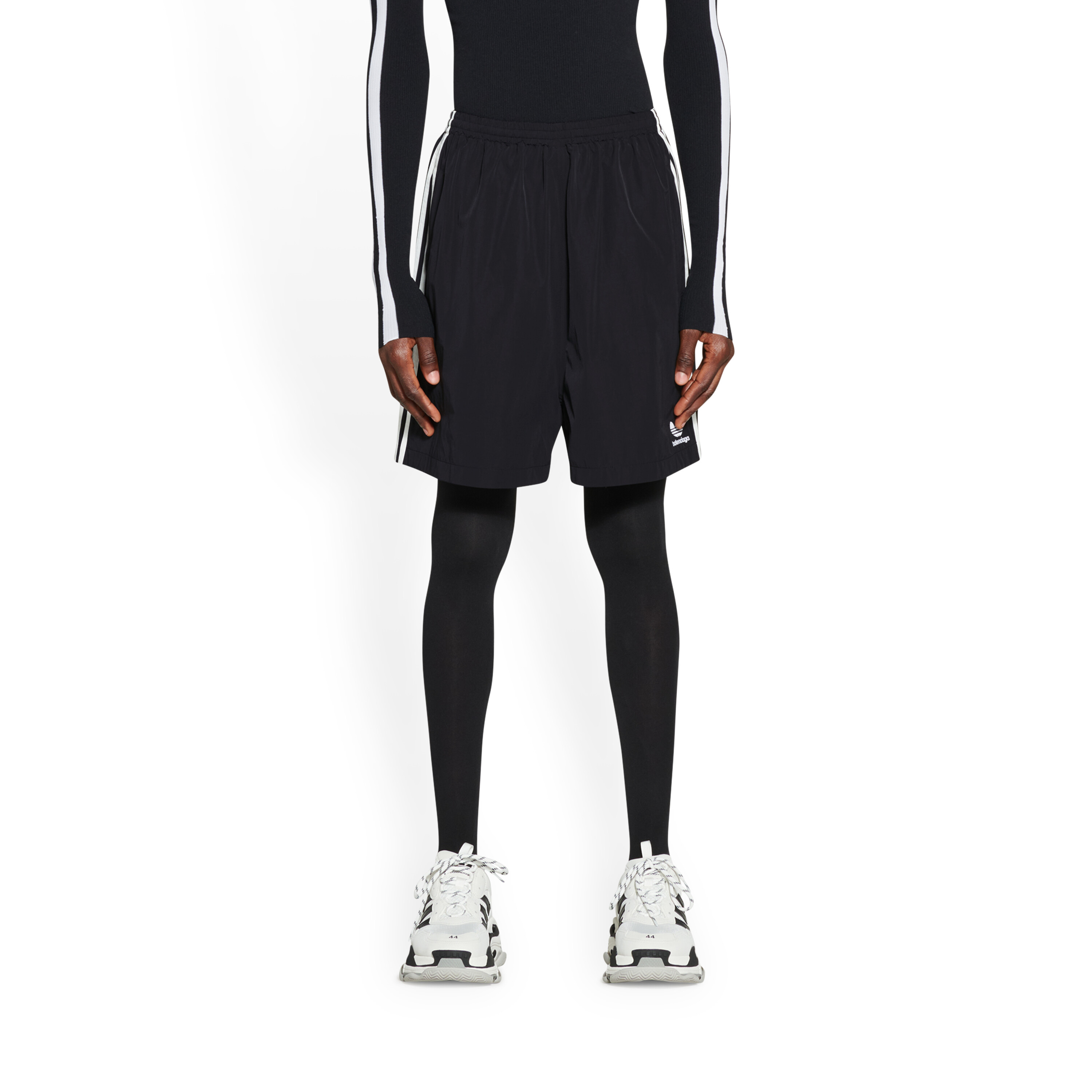 Balenciaga NIGO Man Elastic Lace Up Shorts #nigo94678