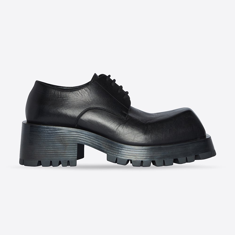 Balenciaga NIGO Men's Trooper Derby Trooper Derby In Calfskin Shoes #nigo7913