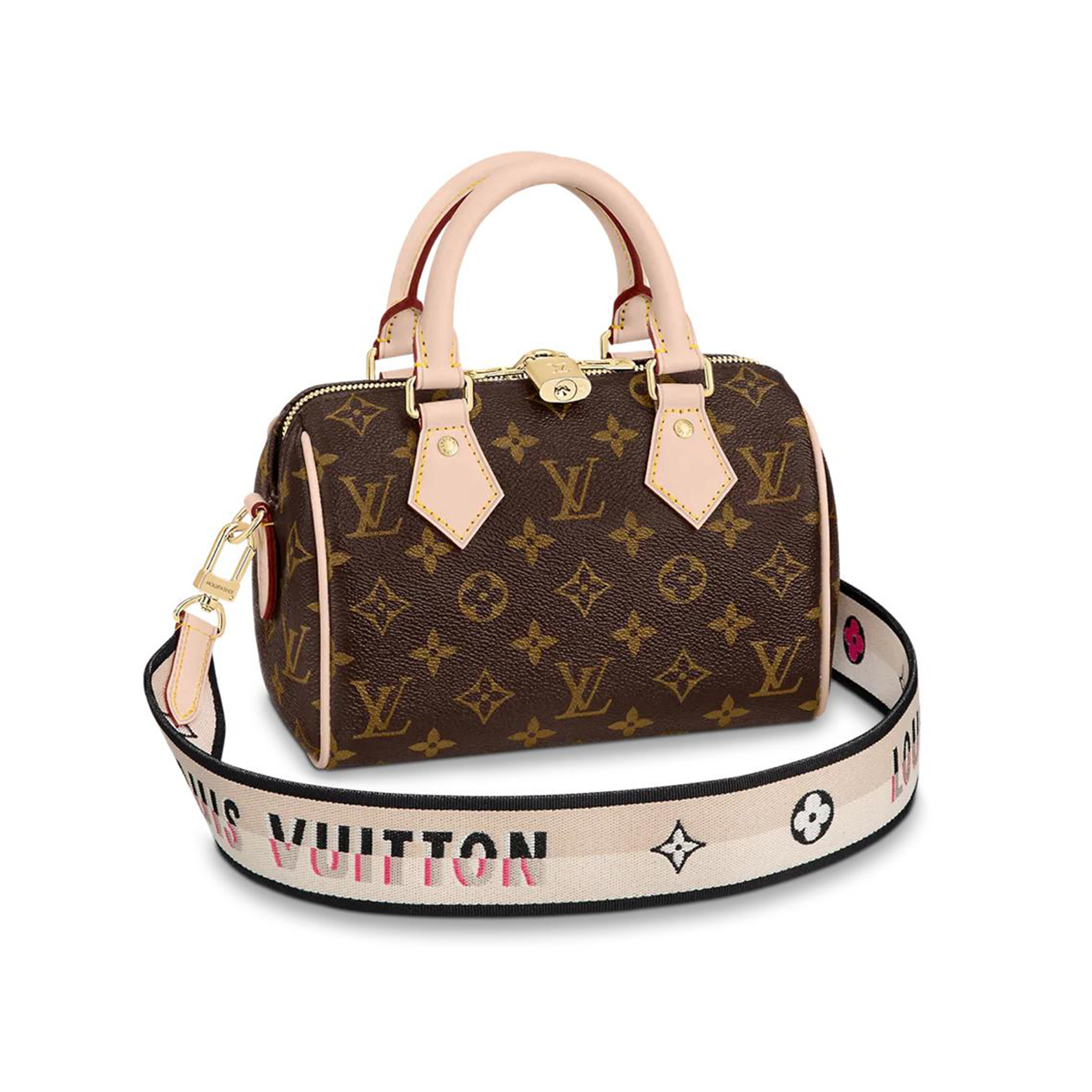 louis NIGO Printed Logo Adjustable Embroidered Shoulder Strap Canvas And Leather Crossbody Bag Shoulder Bag #nigo51245