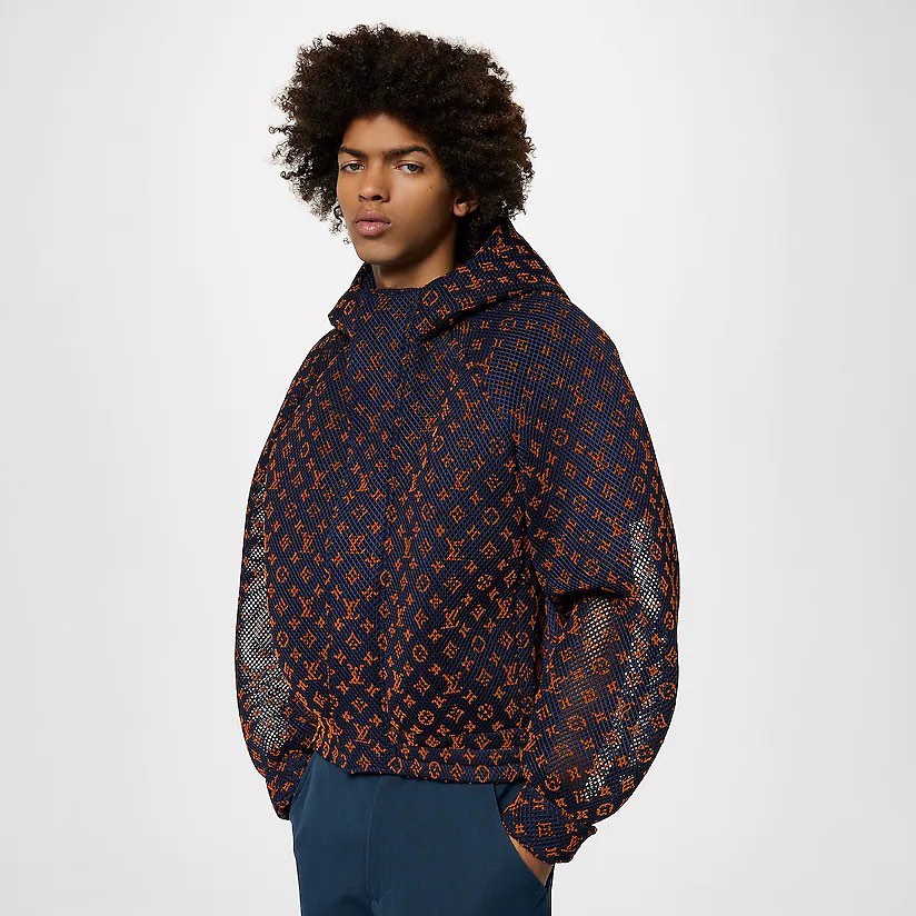 Louis Vuitton Belted and Zippered Jacket Coat #nigo5697