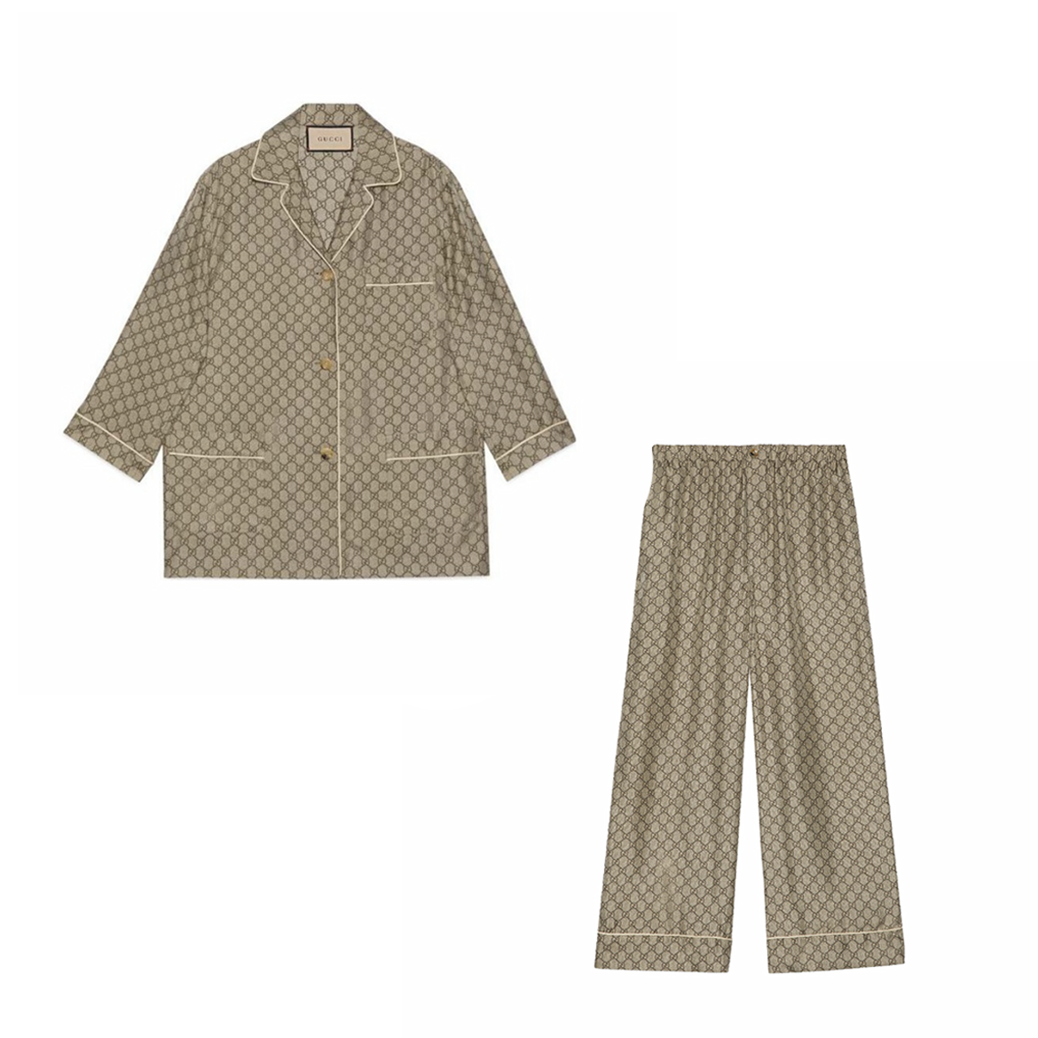 Gucci NIGO Long Sleeved Pants Printed Pajama Set #nigo21617