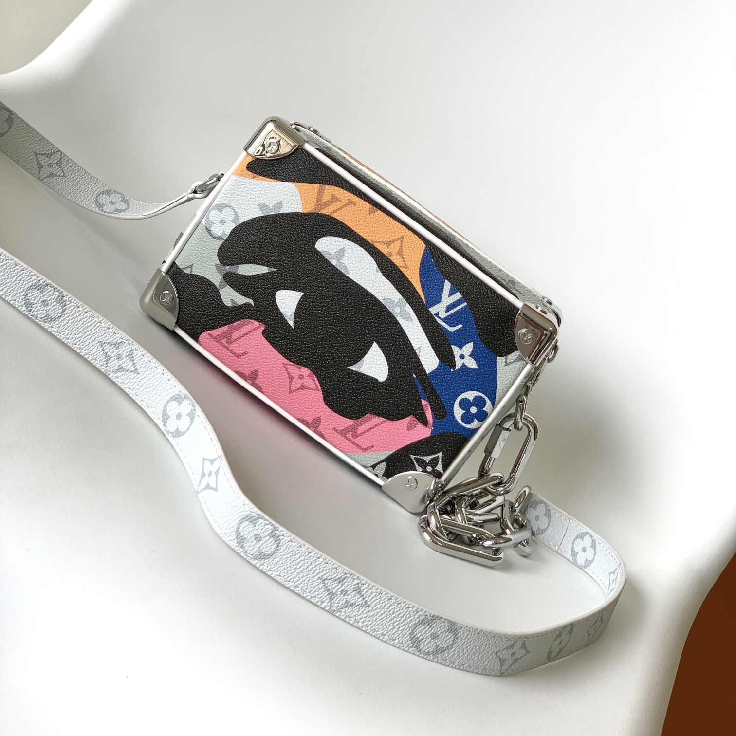 Louis Vuitton NIGO Shoulder Crossbody Hard Bag #nigo95195