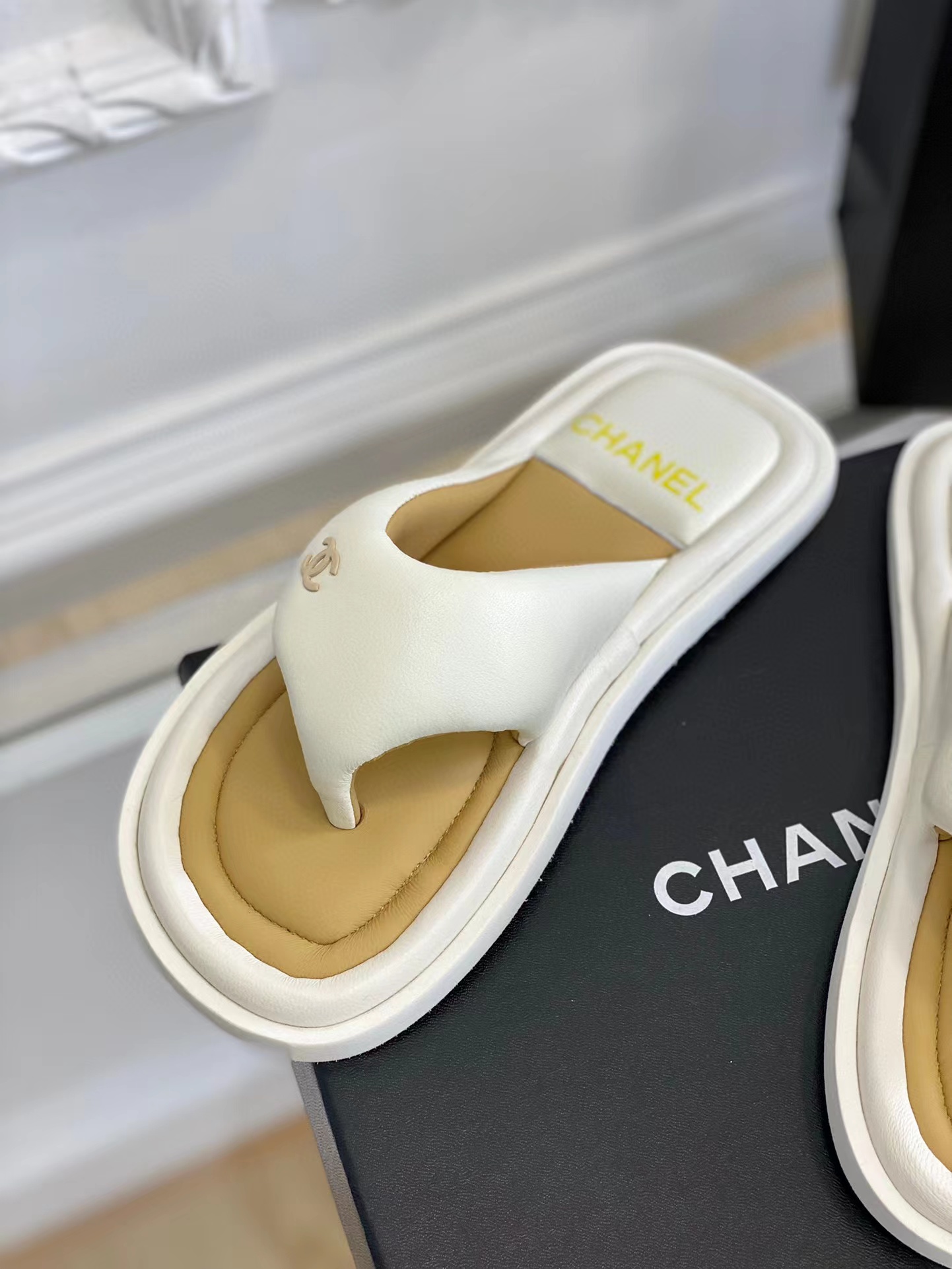 Chanel popular bread slippers, sandals, summer sheepskin Shoes #nigo29166