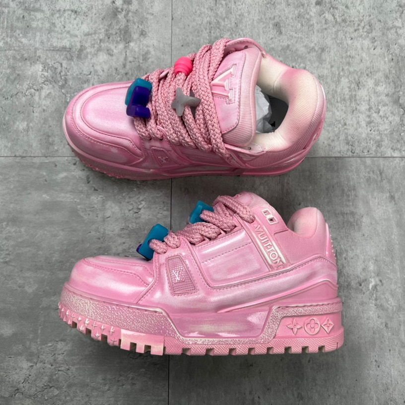 Louis Vuitton NIGO Sports Casual Lace-Up Board Shoes #nigo95157