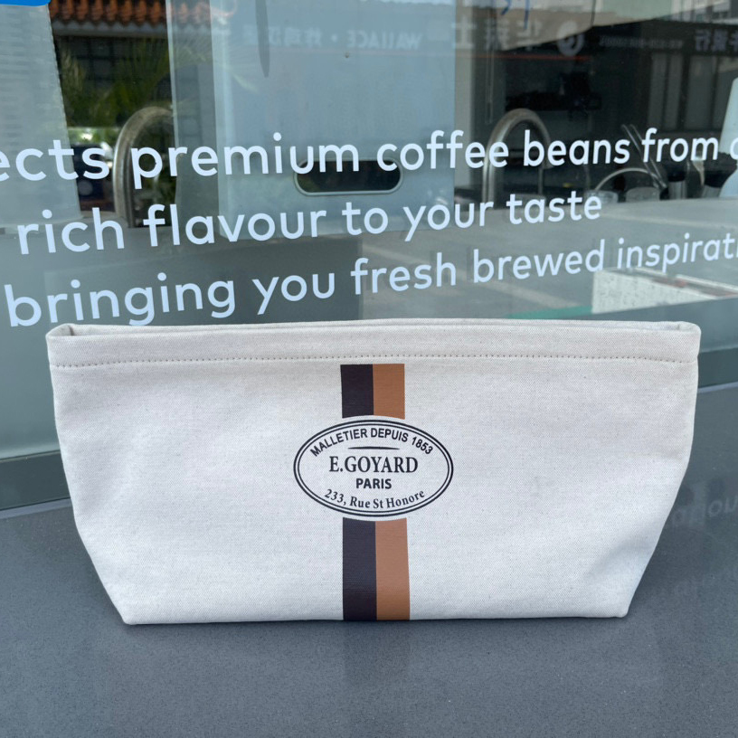 Necessaire NIGO Canvas Zipper Wash Bag #nigo21572