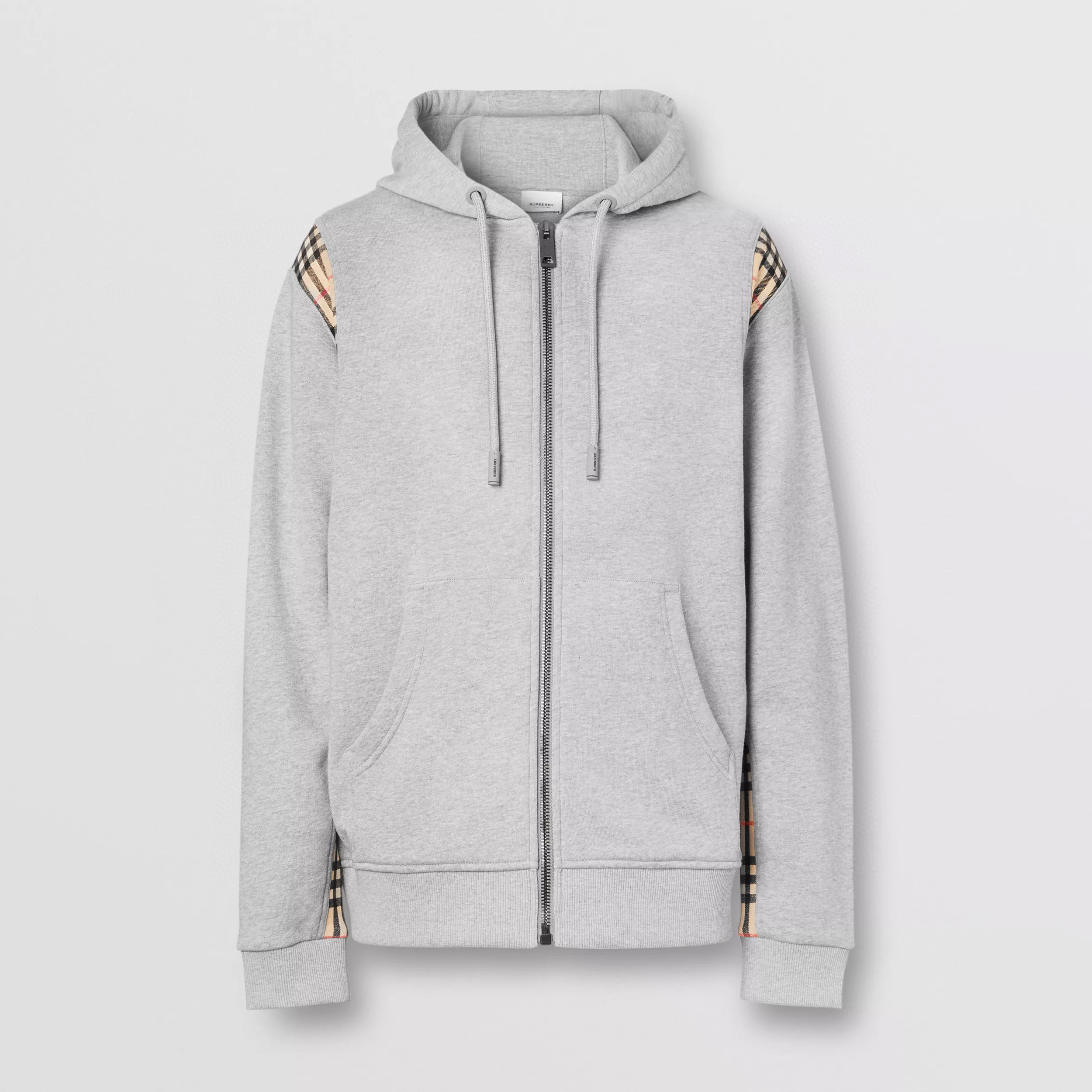 Burberry NIGO Man Zip Sport Hooded Sweatshirt Grey #nigo96111