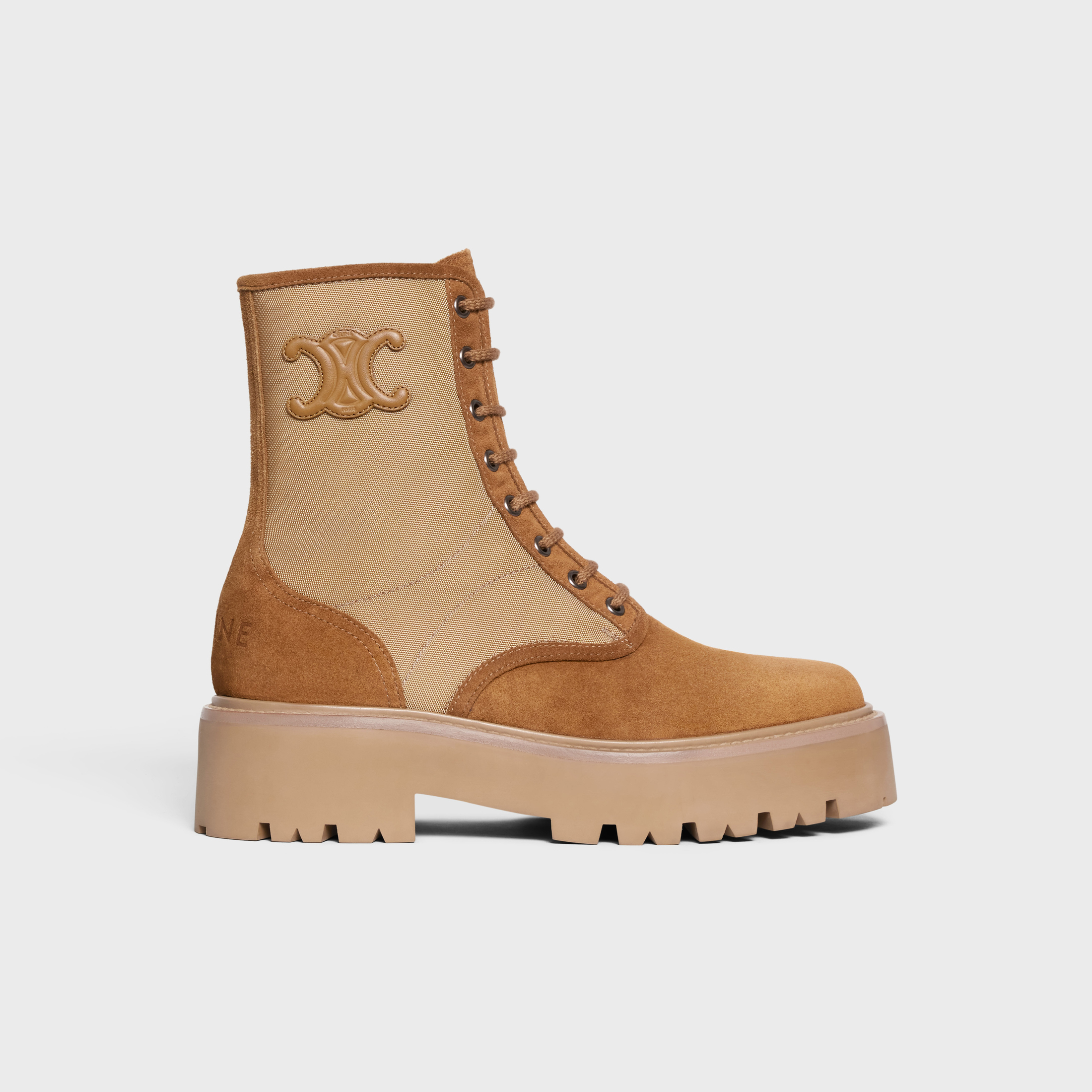 Celine NIGO Lace Up Mid Length Martin Boots #nigo21567
