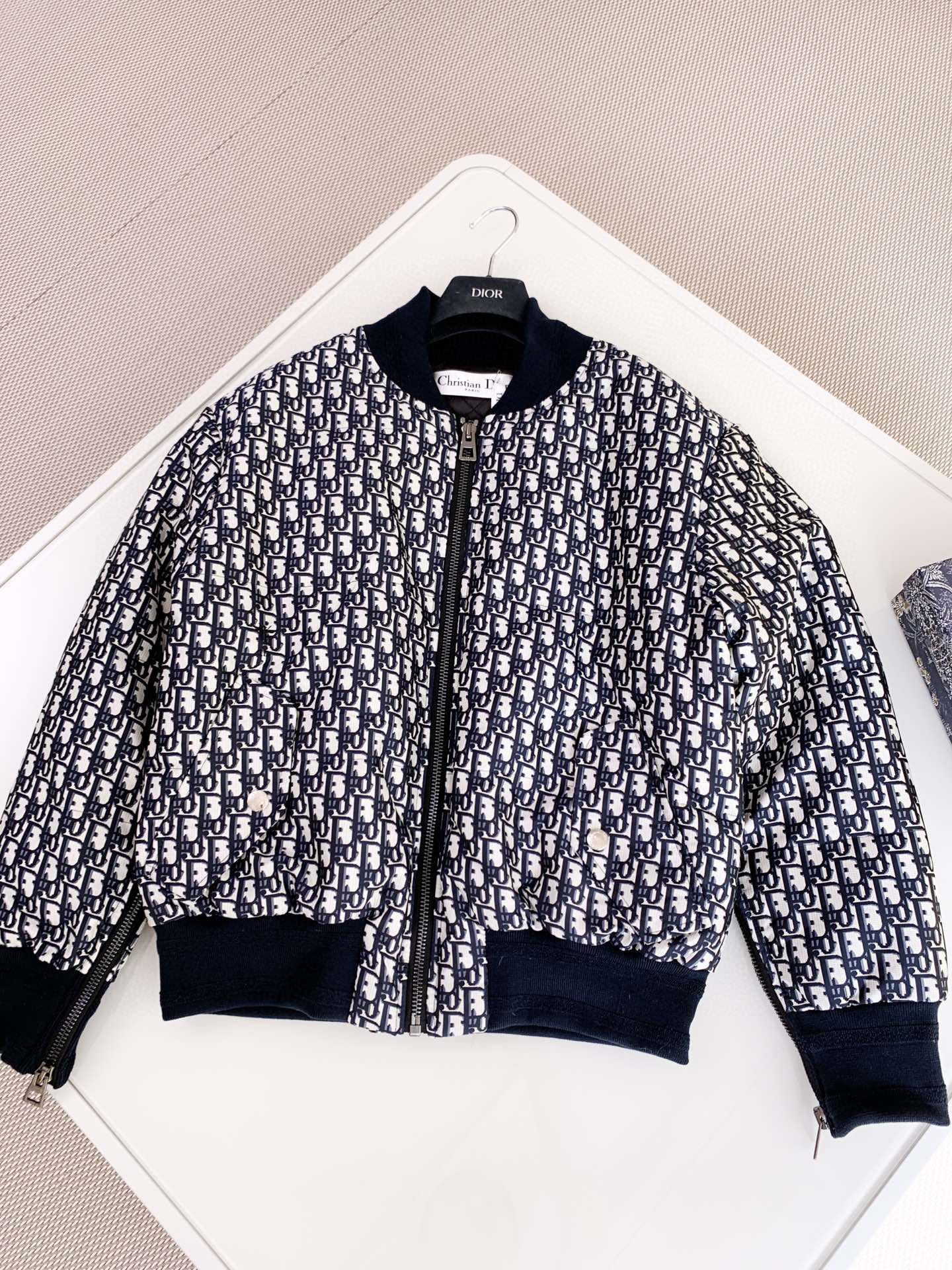 Dior NIGO Woman Long Sleeved Printed Cotton Jacket #nigo21636