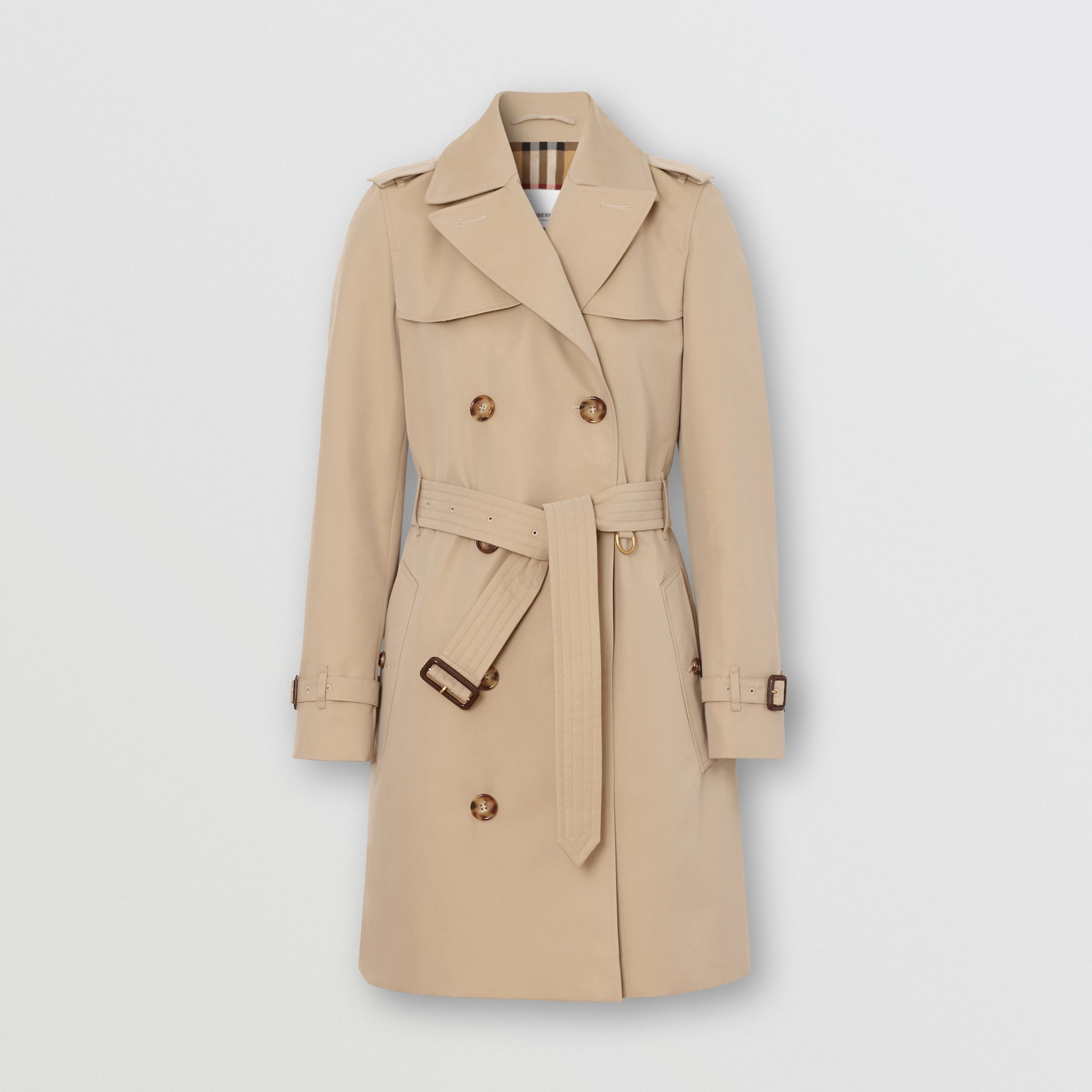 Burberry NIGO Mid Length Lapel Long Sleeved Trench Coat #nigo21613
