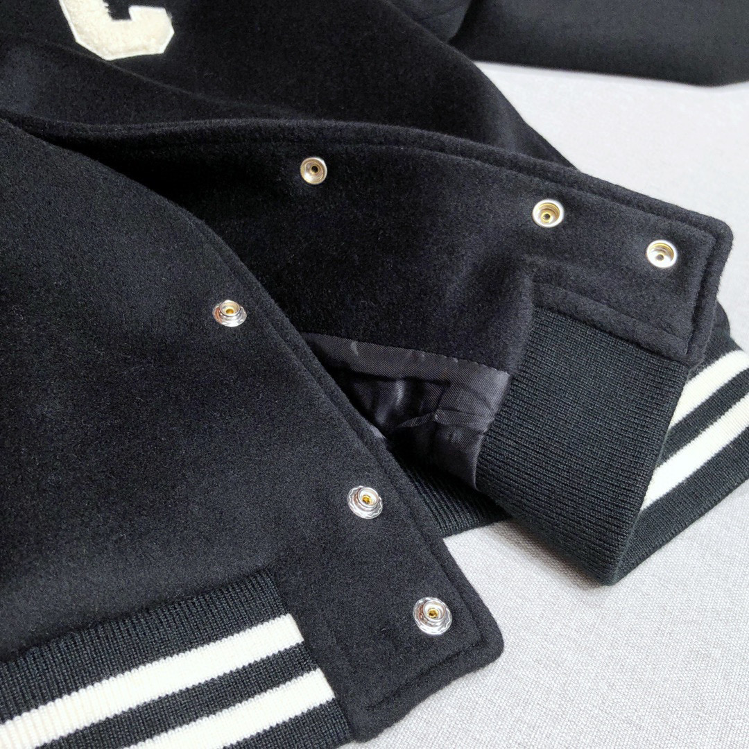 Celine NIGO Man Hooded Baseball Jacket #nigo96113