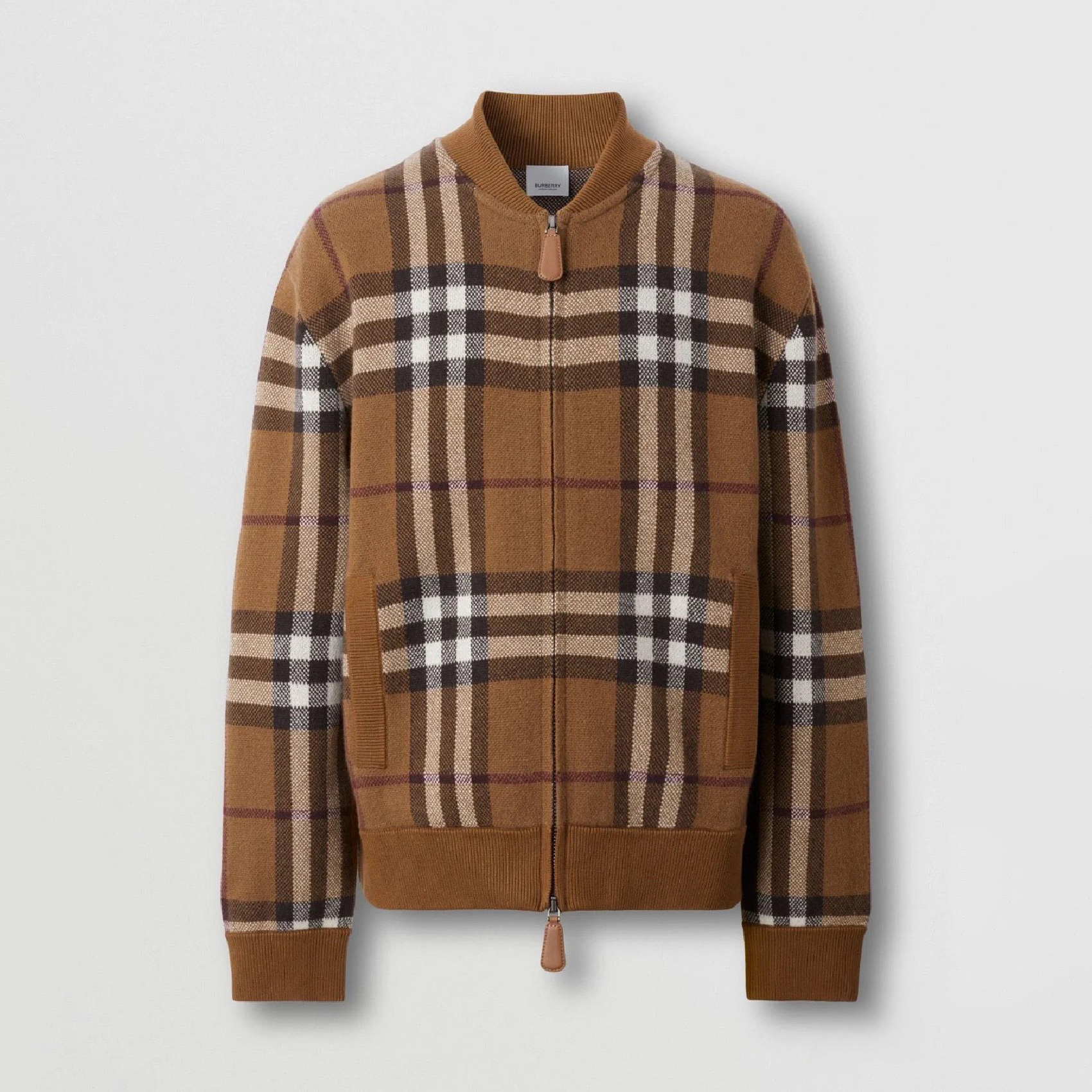 Burberry NIGO Man Cotton Plaid Zipper Jacket #nigo96119