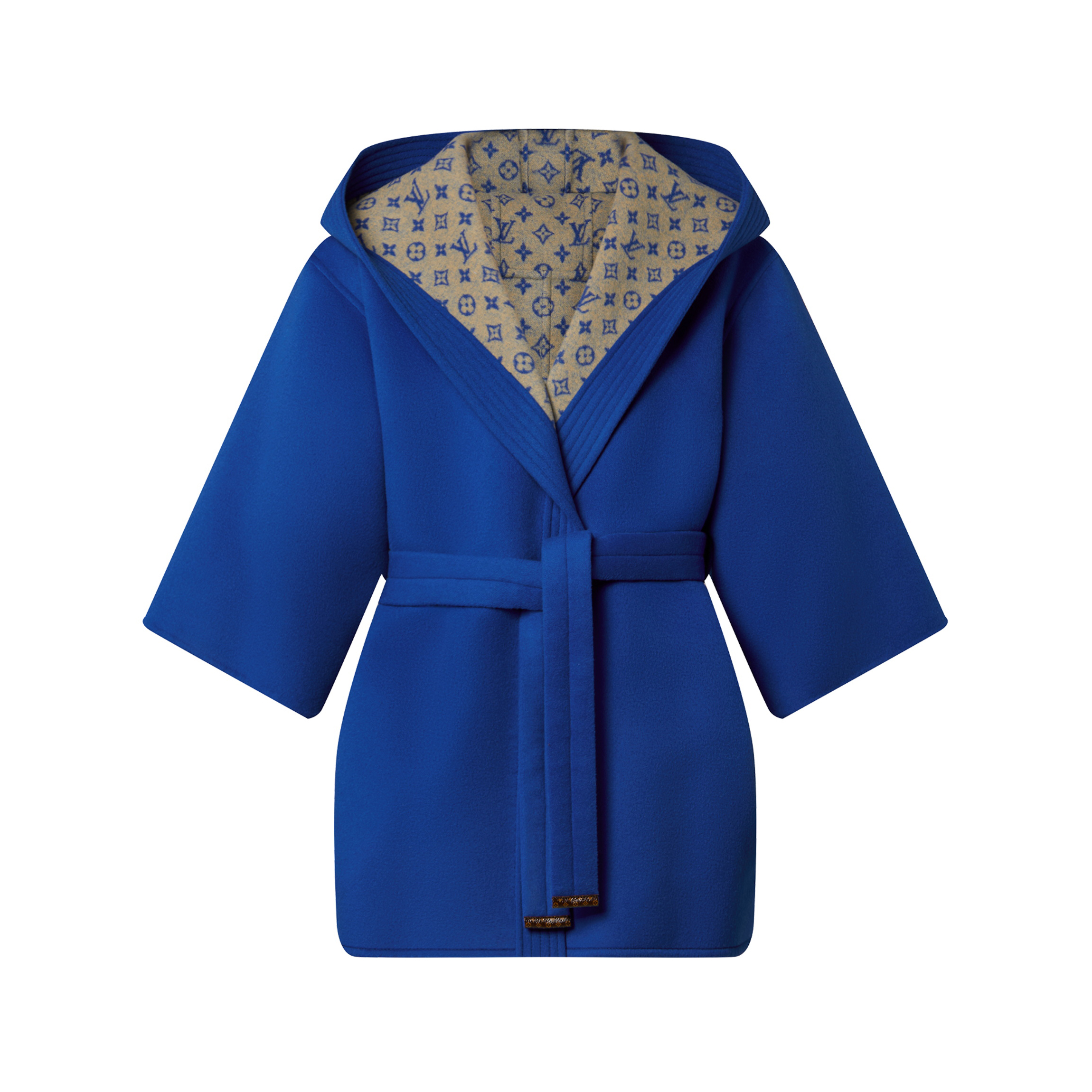 Louis Vuitton NIGO Hooded Cloak Loose Cotton Jacket #nigo21571