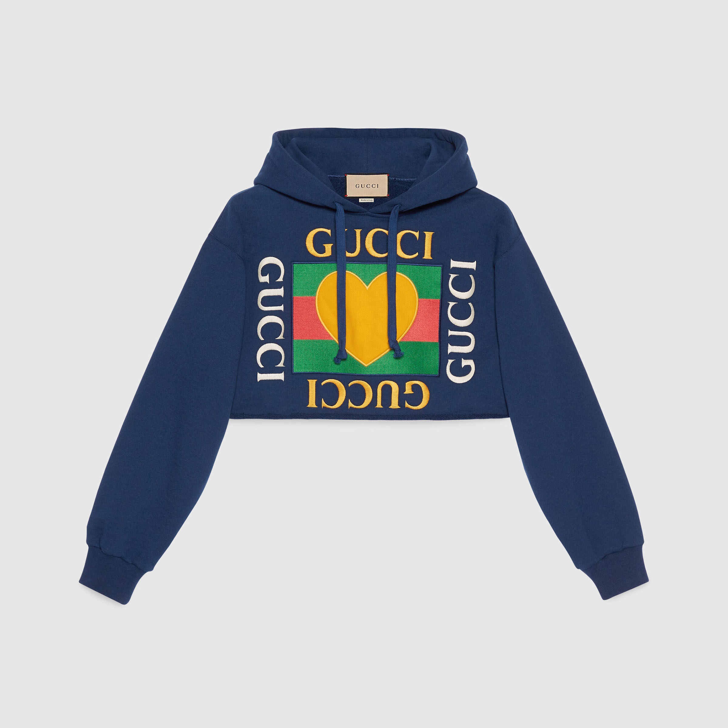 Gucci NIGO Navy Hooded Long Sleeved Sweater #nigo21615