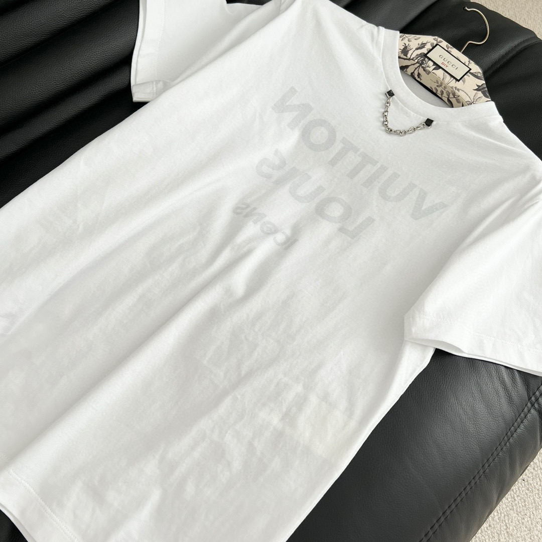 Louis Vuitton NIGO Chain Loose Short Sleeve T-shirt #nigo21569