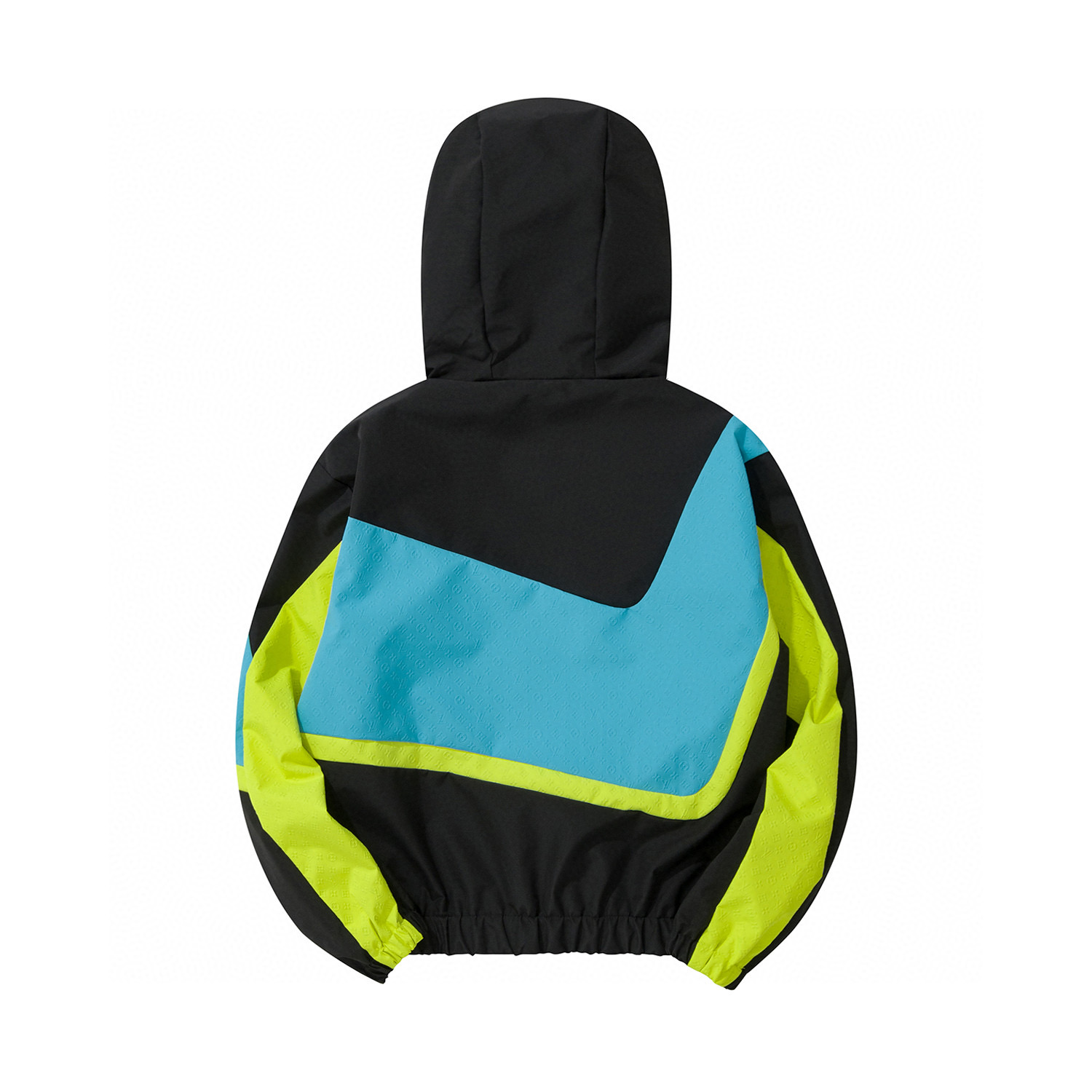 Louis Vuitton NIGO Man Colour Blocking Hooded Zip Up Jacket #nigo95183