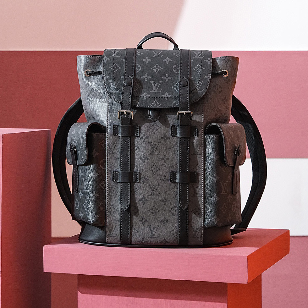 Louis Vuitton NIGO Leather Printed Backpack #nigo21634