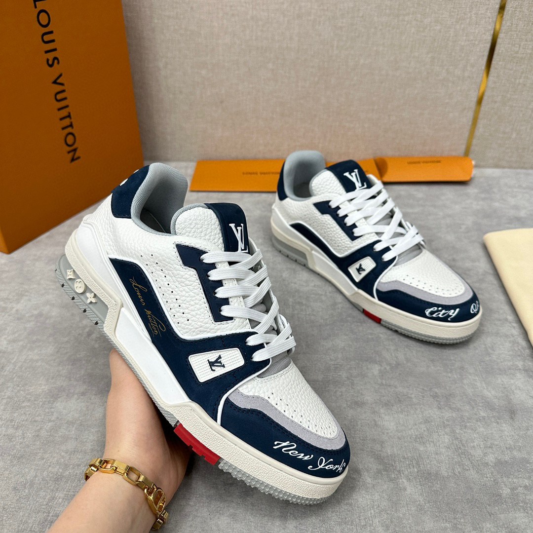 Louis Vuitton NIGO Sports Casual Lace-Up Board Shoes #nigo95191