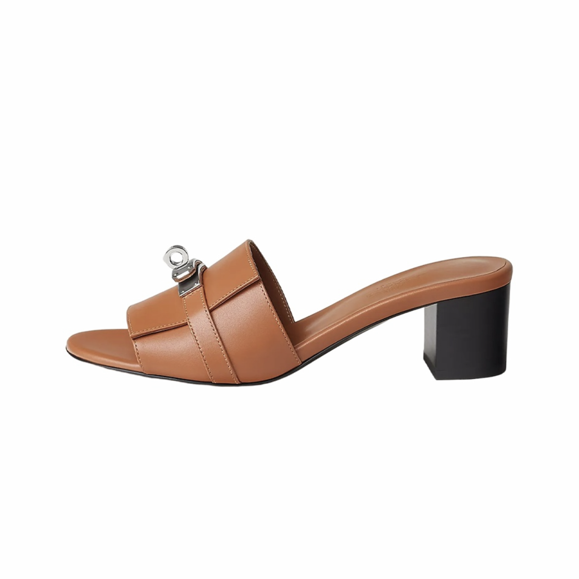 Hermes NIGO Leather Semi Trailer High Heels #nigo21635