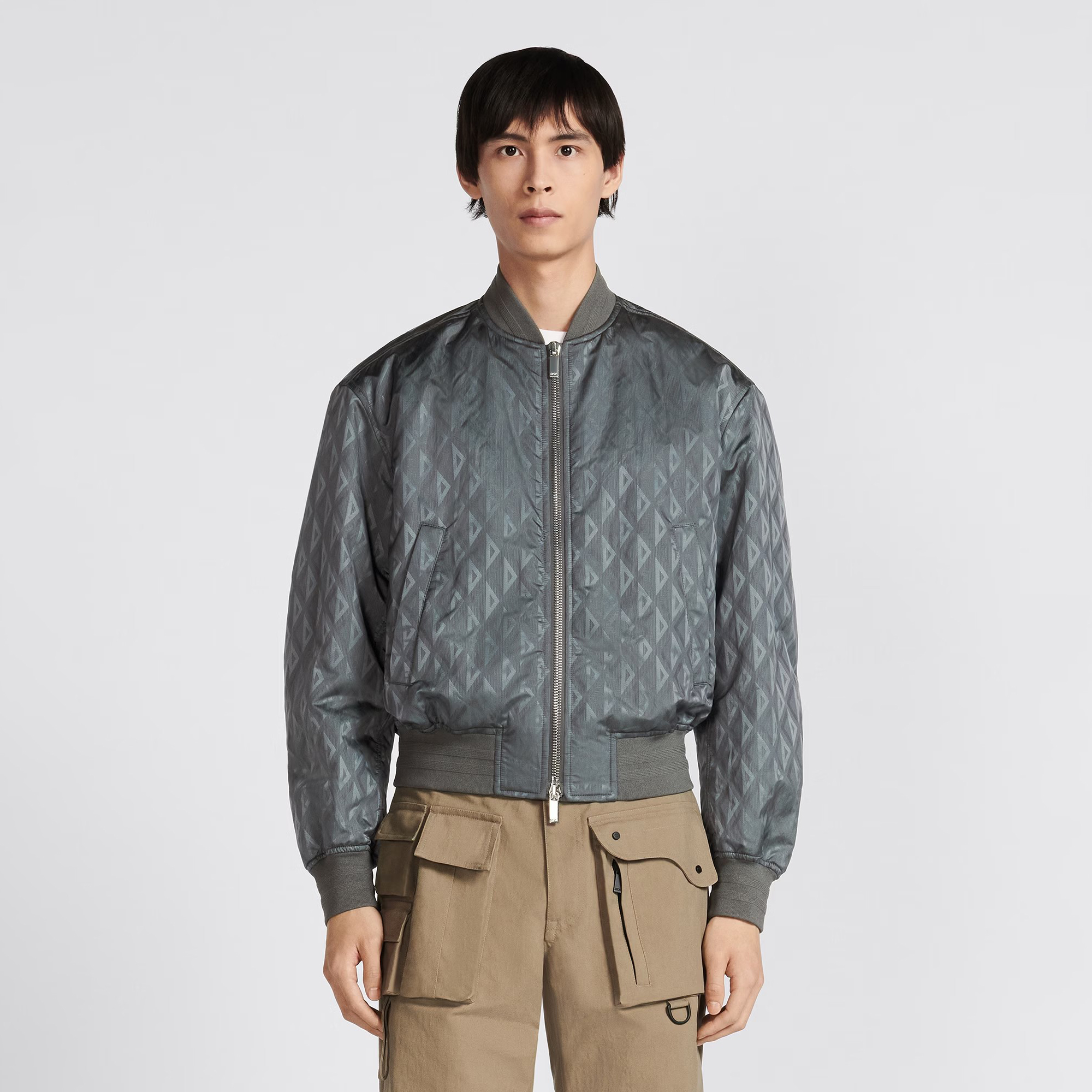 Dior NIGO Man Jacquard Zipper Jacket #nigo96117
