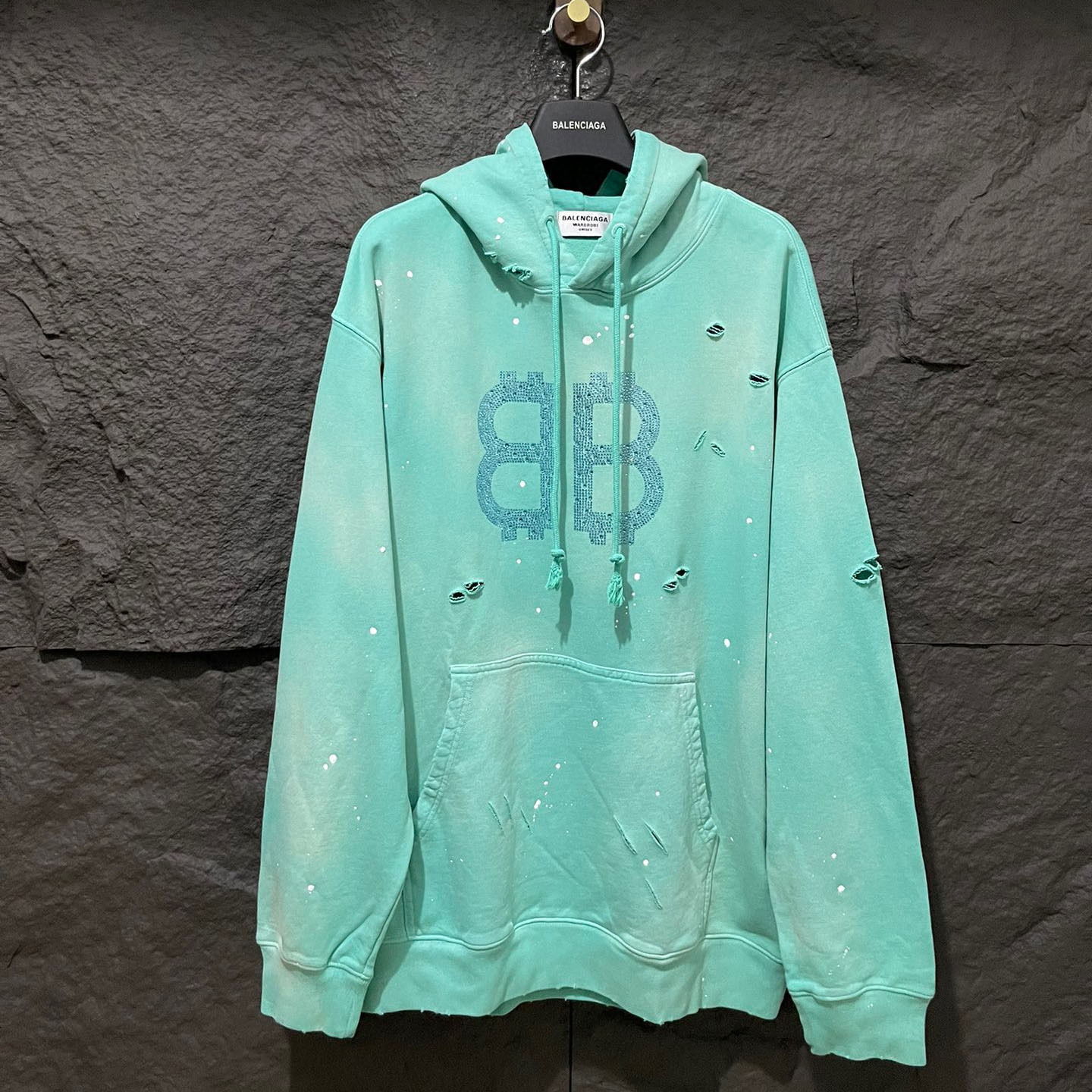 Balenciaga NIGO Retro Graffiti Hooded Sweatshirt Pullover #nigo96131