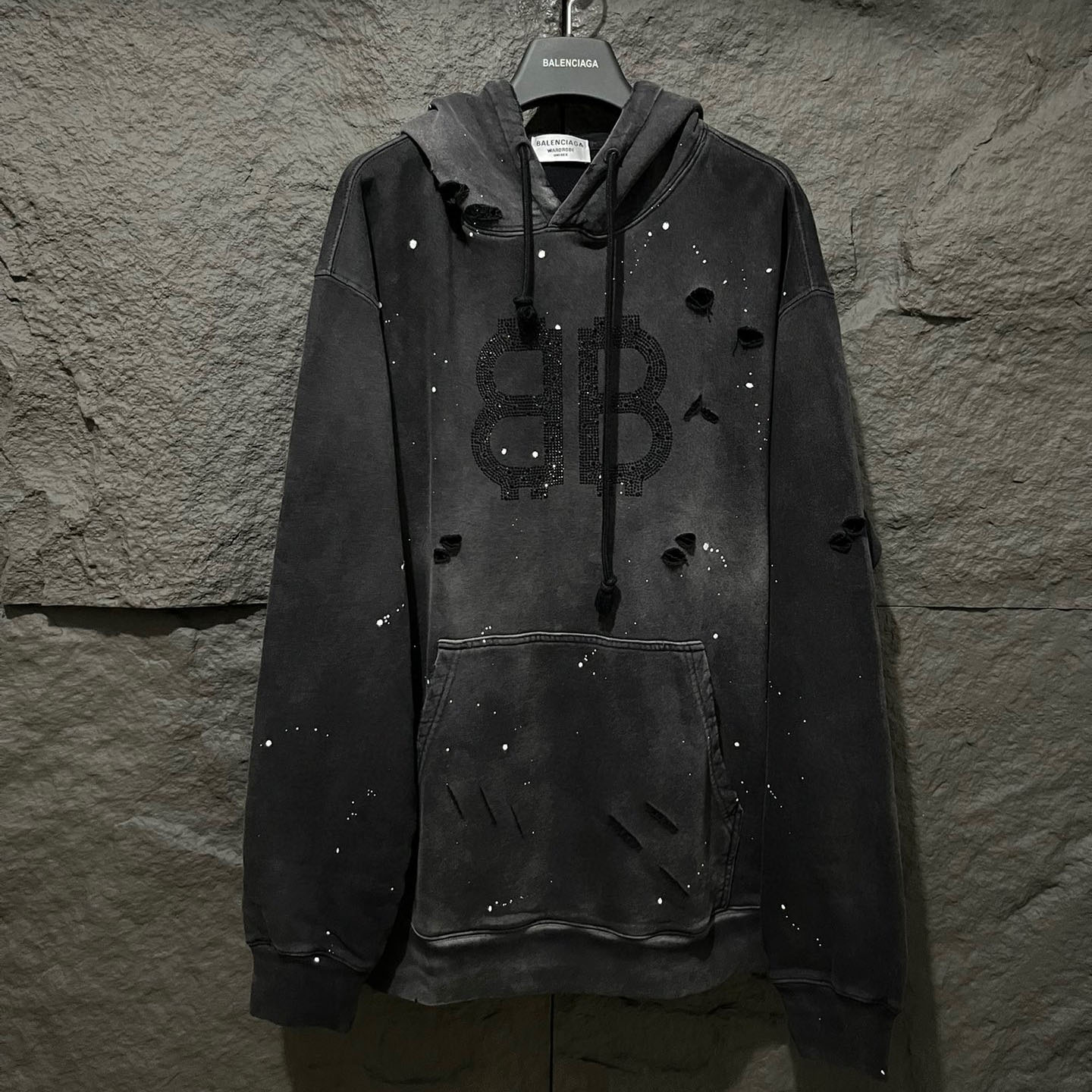 Balenciaga NIGO Retro Graffiti Hooded Sweatshirt Pullover #nigo96131