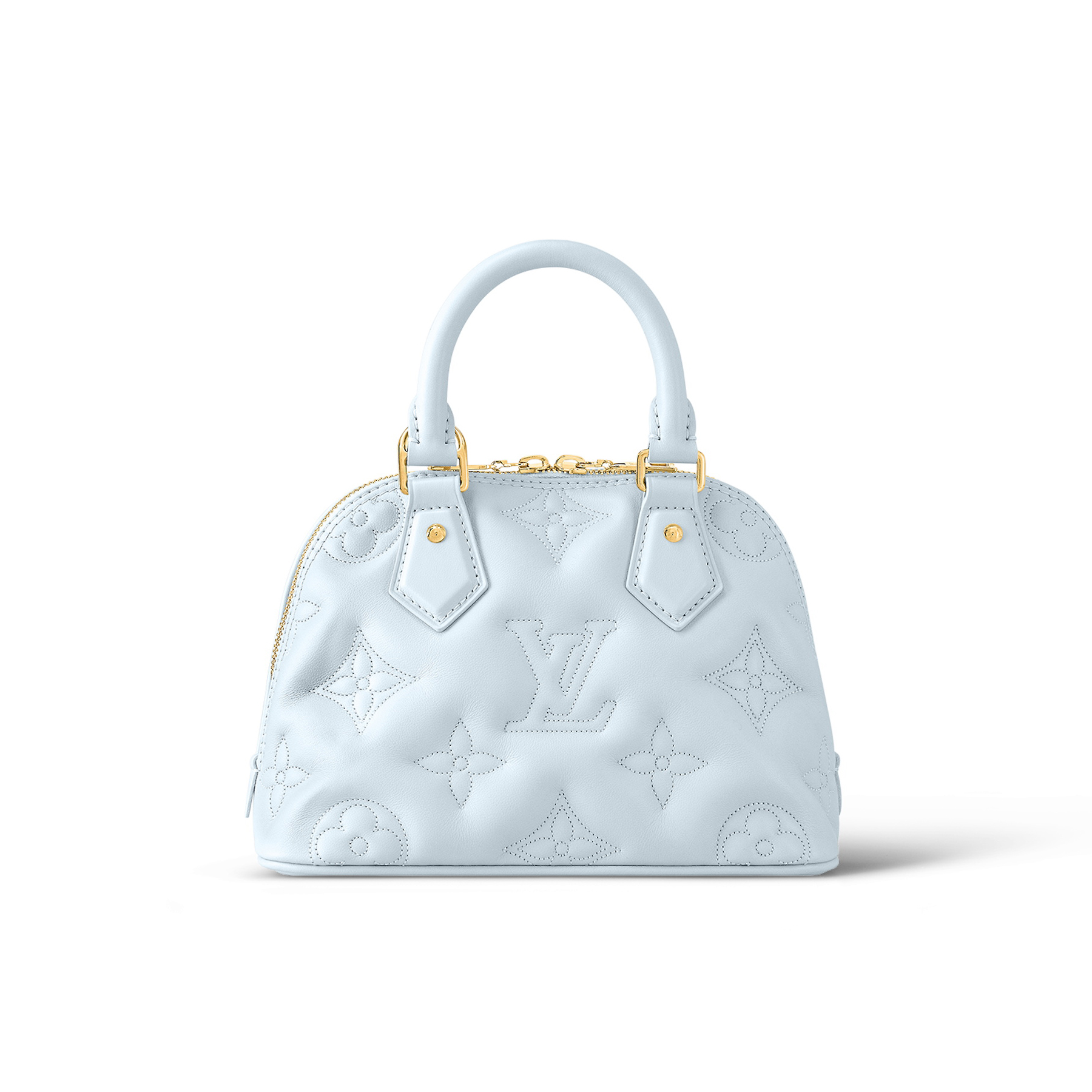 Louis Vuitton NIGO Blue Leather Printed Carrying Bag #nigo21578