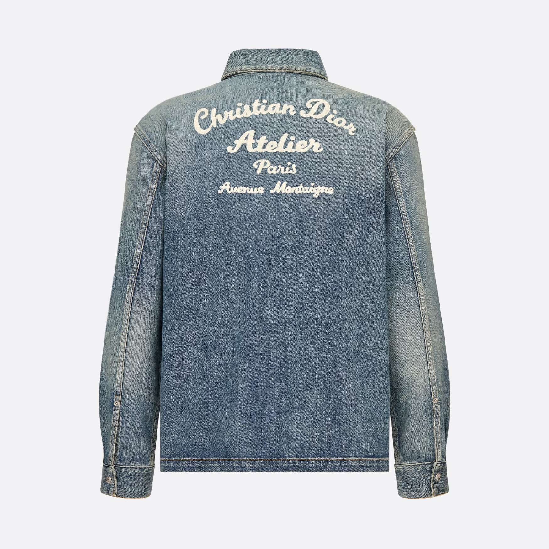 Dior NIGO Man Zipper Denim Jacket Coat #nigo96142