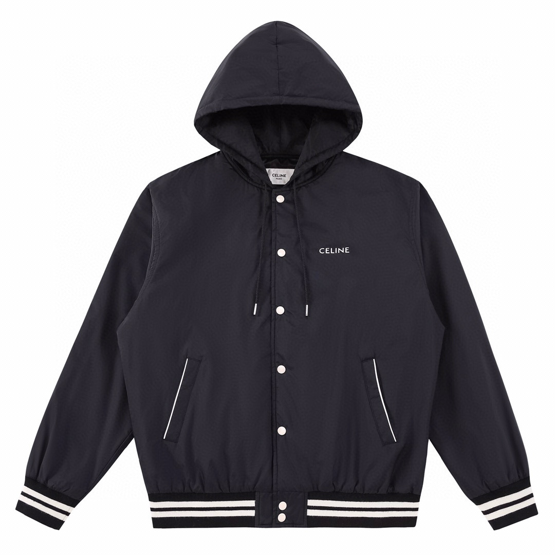 Celine NIGO Man Drawstring Hooded Jacket #nigo96145