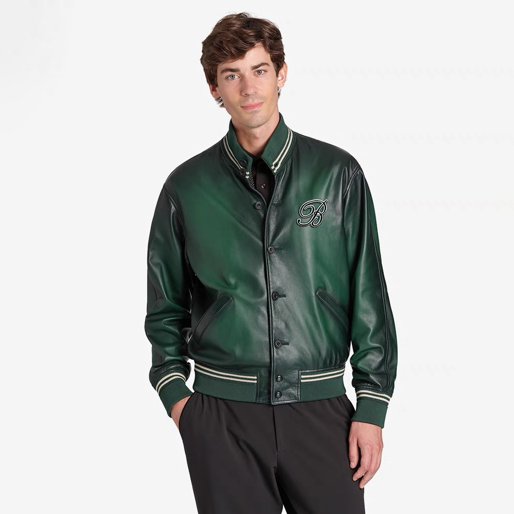 Berluti NIGO Man Leather Jacket Casual Coat Ngvp #nigo6371