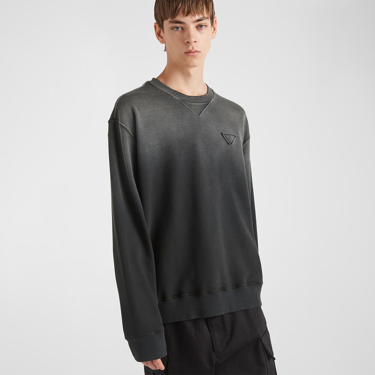 Prada NIGO Man Gradient Cotton Sweatshirt Ngvp #nigo6377