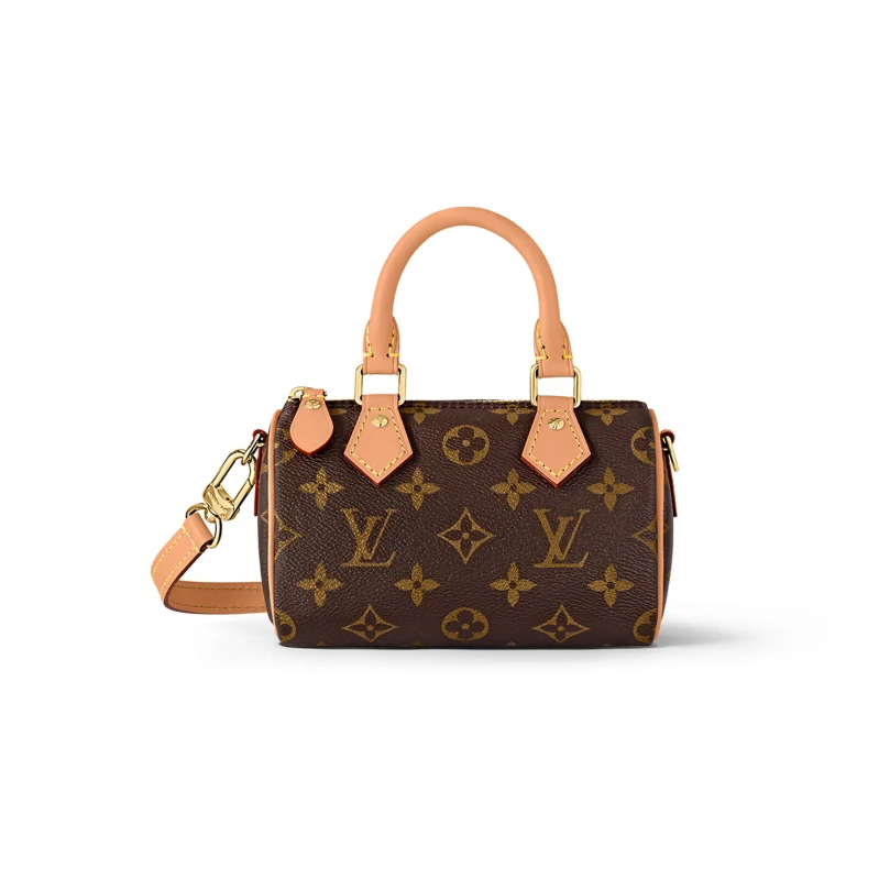 Louis Vuitton NIGO Leather Face Coffee Color Full Pint Portable Shoulder Bag #nigo57781