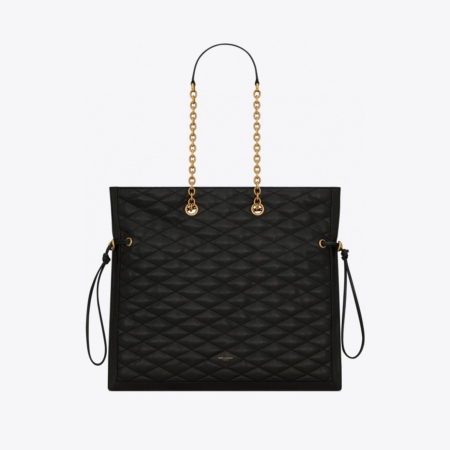 Saint Laurent NIGO Chain Lattice Leather Tote Bag #nigo21637