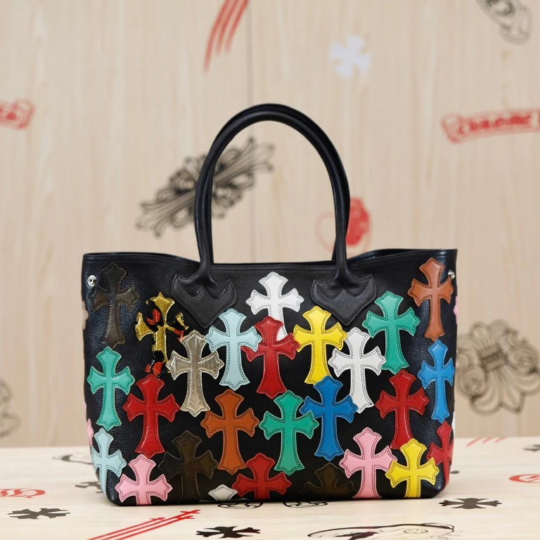 Chrome Hearts NIGO Colored Leather Handbag Shopping Bag Bags #nigo94784