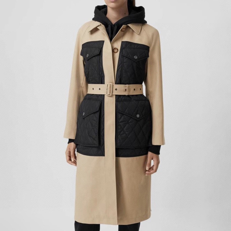 Burberry NIGO Woman Long Coat Jacket #nigo96166
