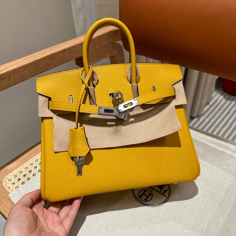 Hermes NIGO Leather Large Capacity Colored Handbag #nigo57715