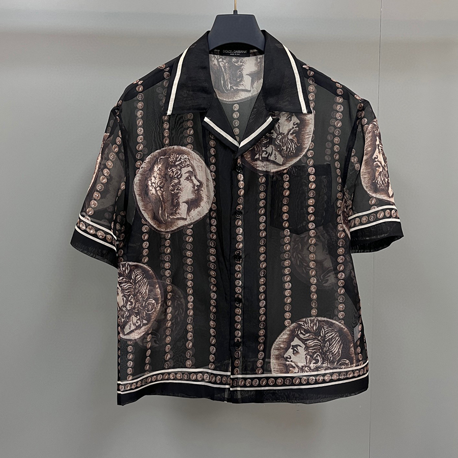 Dolce & Gabbana NIGO Summer Short Sleeve Shirt Ngvp #nigo6381