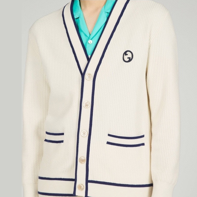Gucci NIGO Wool Knit Cardigan Jacket #nigo96158