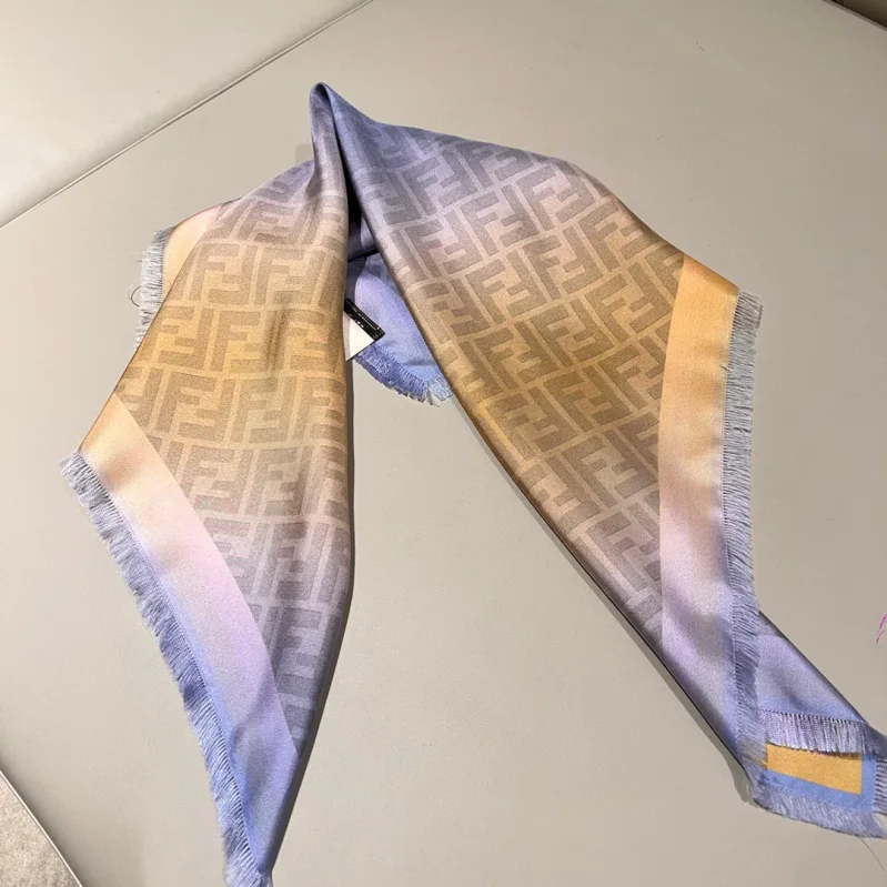 Fendi NIGO Colorful Printed Square Scarf Accessories #nigo57961