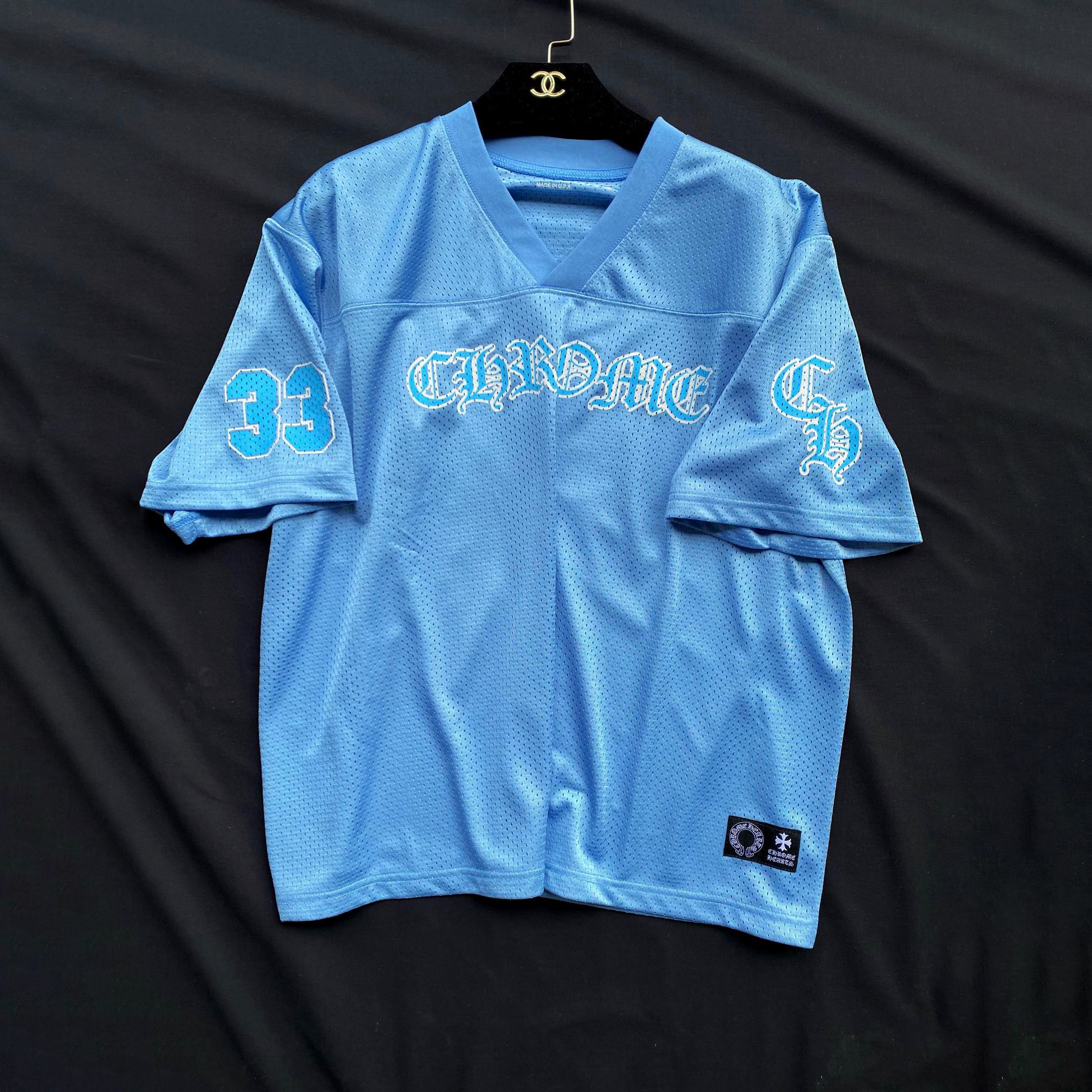 Chrome Hearts NIGO Sports Printed Breathable Short Sleeved T-shirt #nigo96176