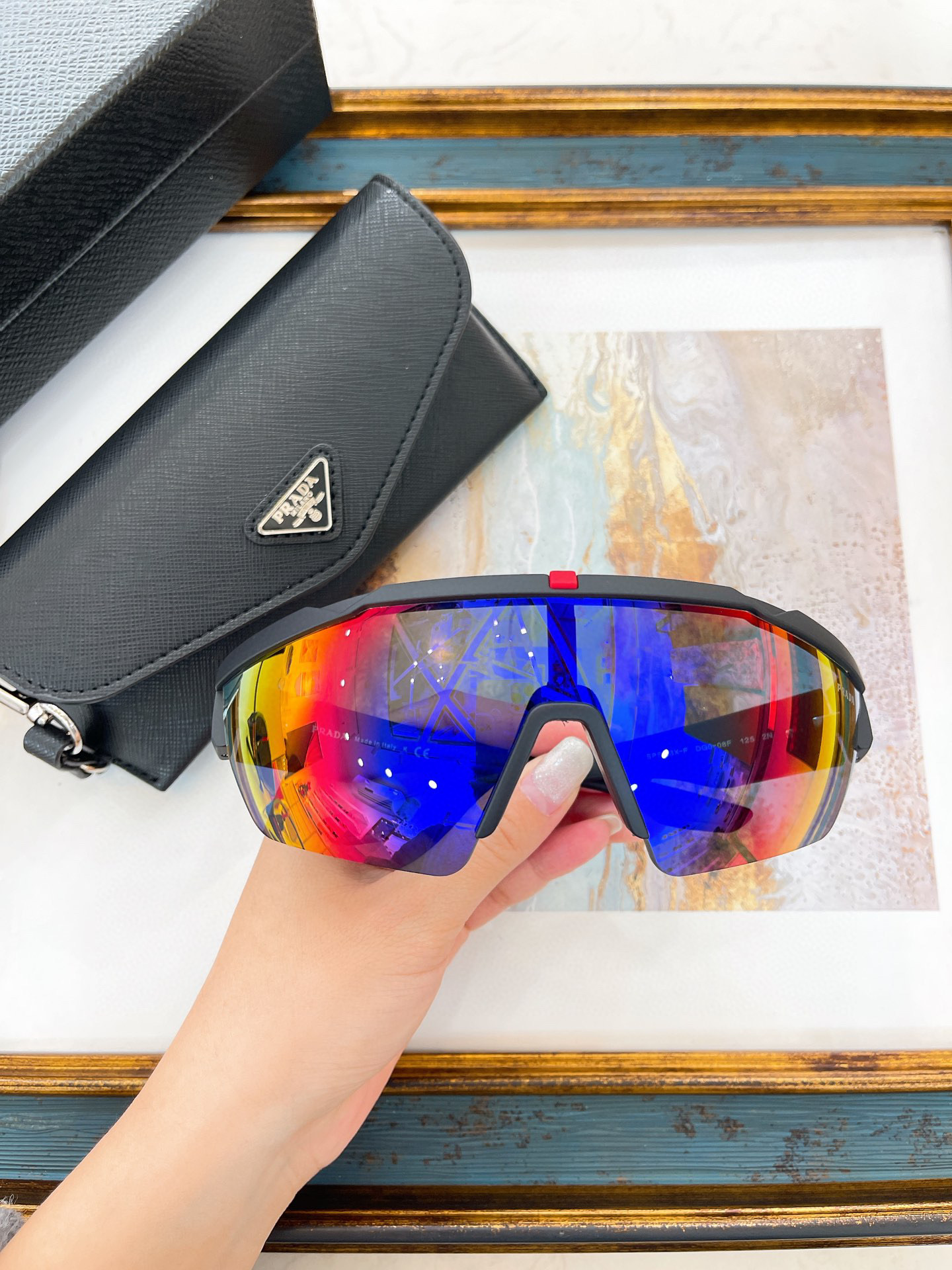 Prada NIGO Fashion Letter Sunglasses Accessories Jewelry #nigo82598