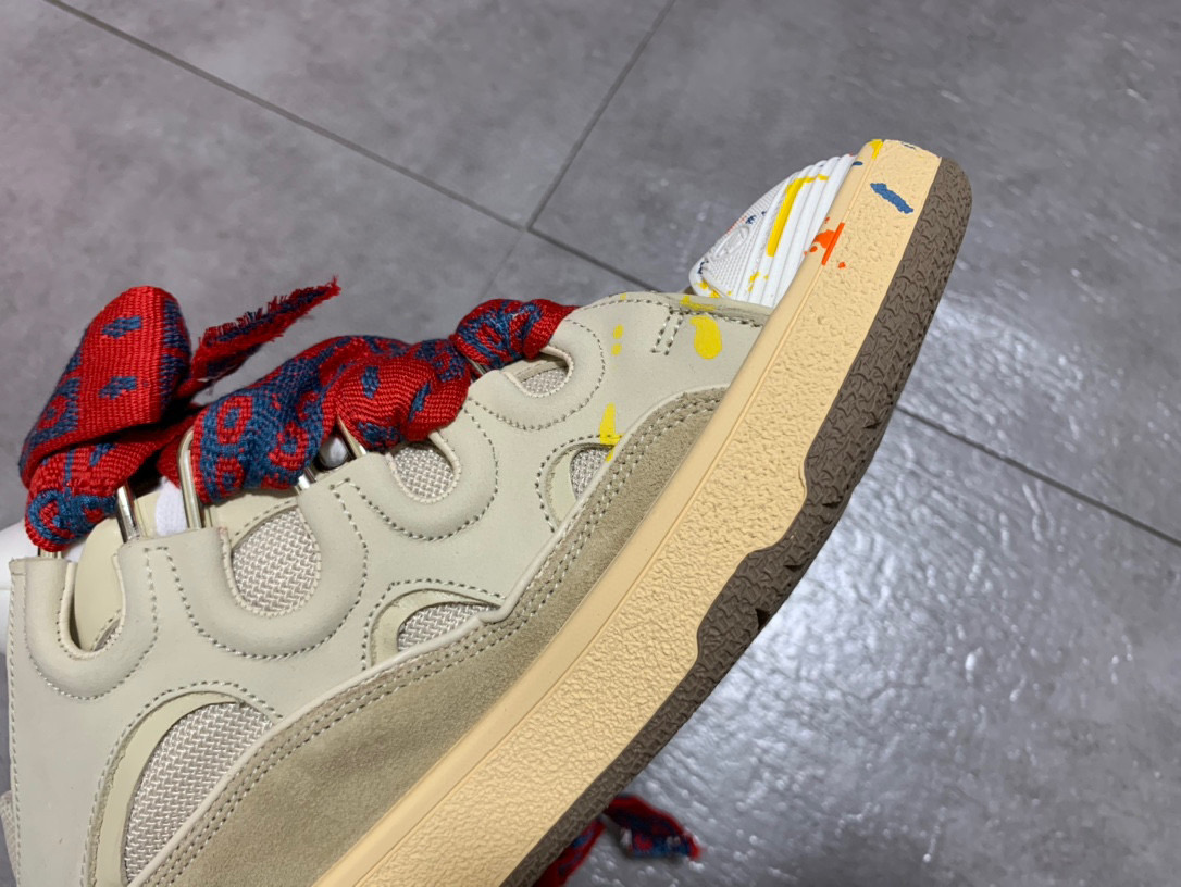 LANVIN NIGO Graffiti Sneakers Shoes #nigo7637