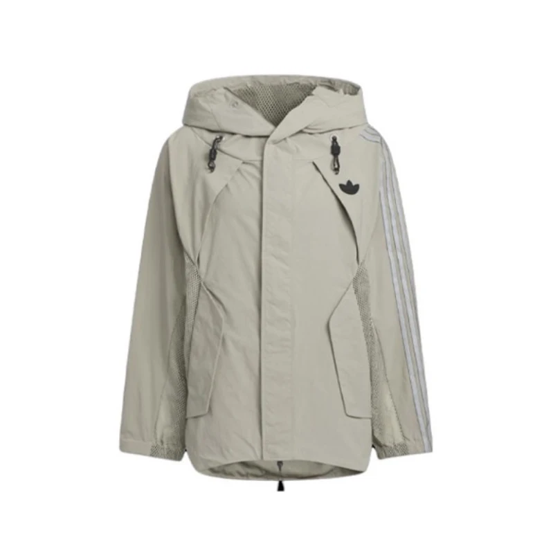 Adidas NIGO Man Multifunctional Zippered Hooded Jacket #nigo94642