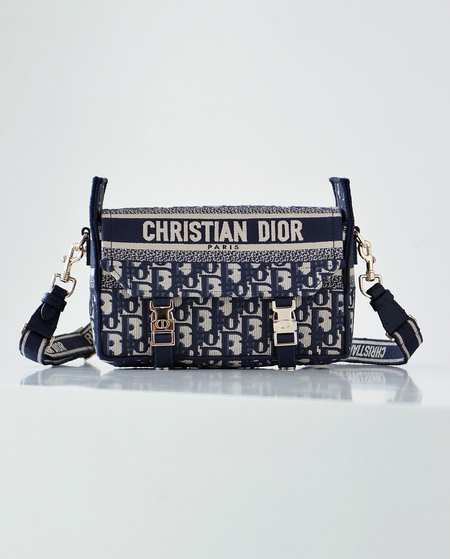 Dior Camp Canvas Shoulder Strap Printed Bag #nigo21657