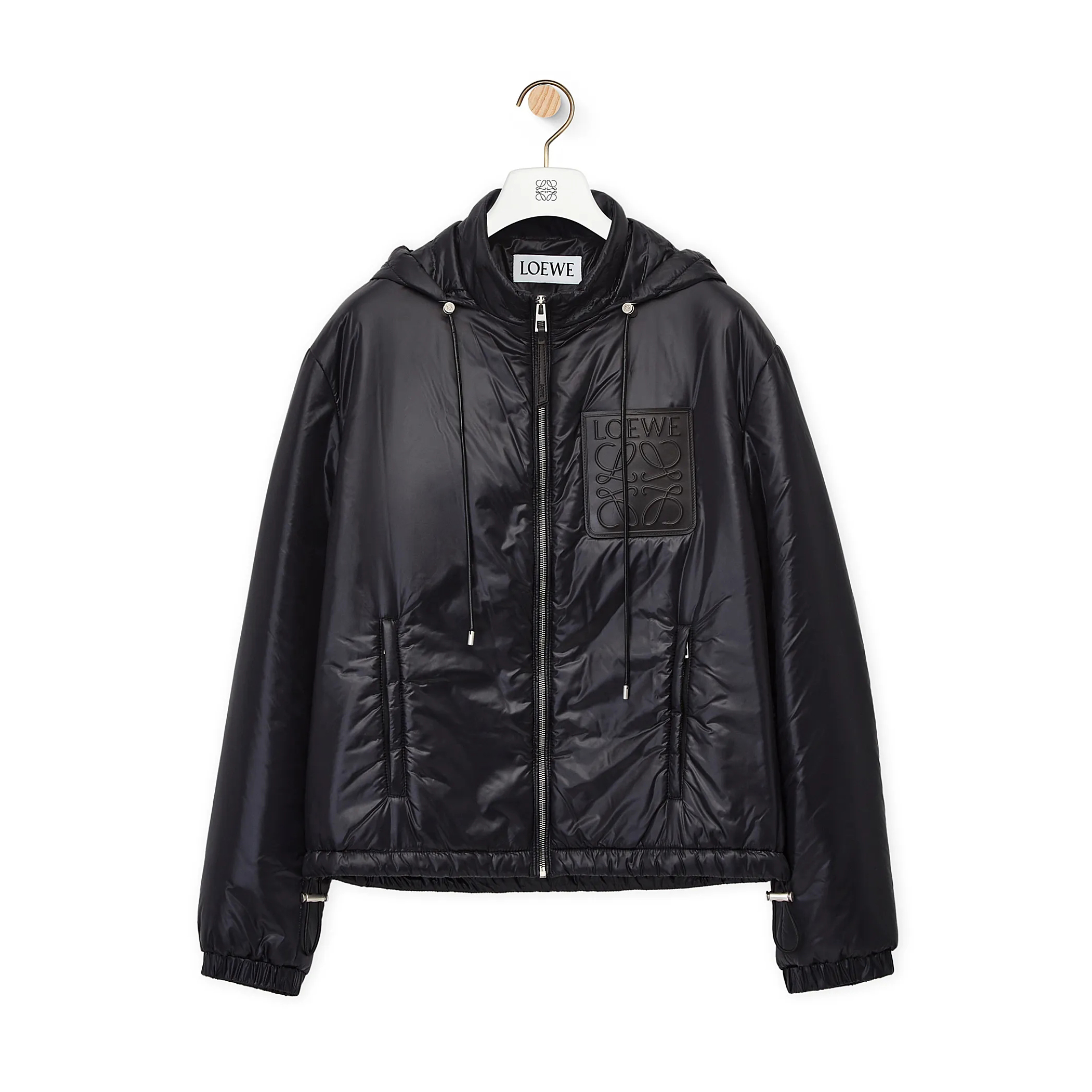 Loewe Zip Hooded Jacket Down Puffer Coat #nigo96199